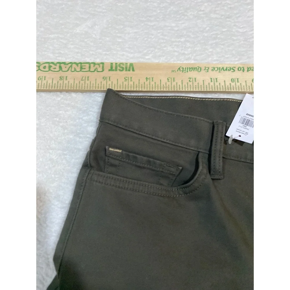Banana Republic Traveler Pants Mens 30x32 Slim Fit Olive Green Twill NWT $110
